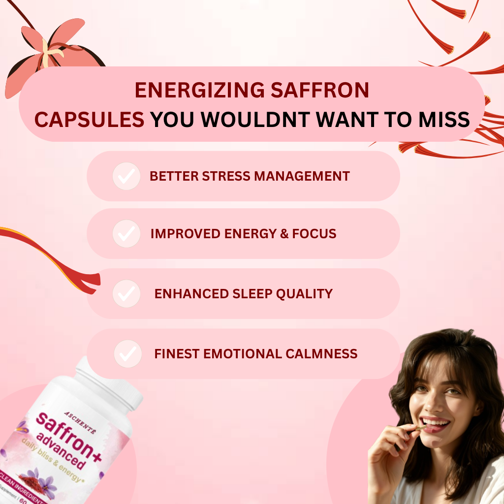 Aschenté - Saffron Capsules