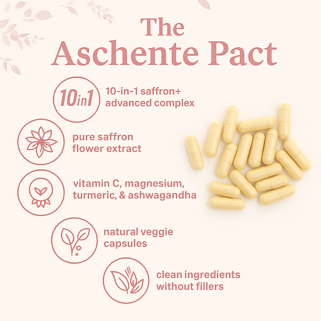 Aschenté - Saffron Capsules