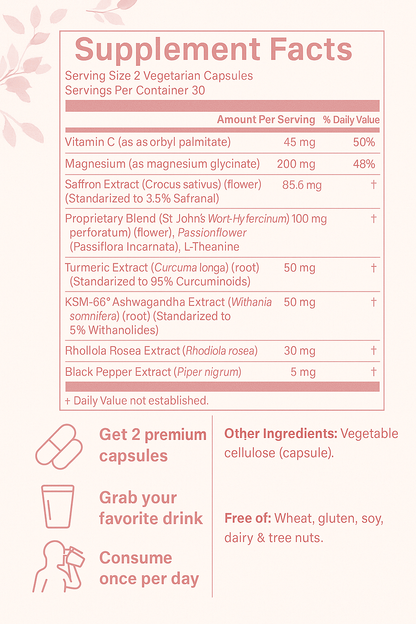 Aschenté - Saffron+ Capsules