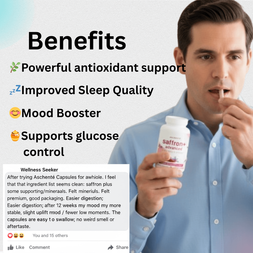 Aschenté - Saffron+ Capsules