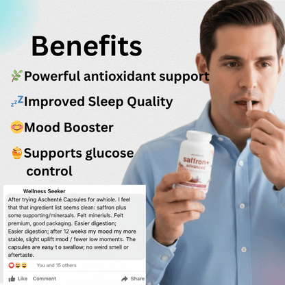 Aschenté - Saffron+ Capsules