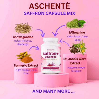 Aschenté - Saffron+ Capsules