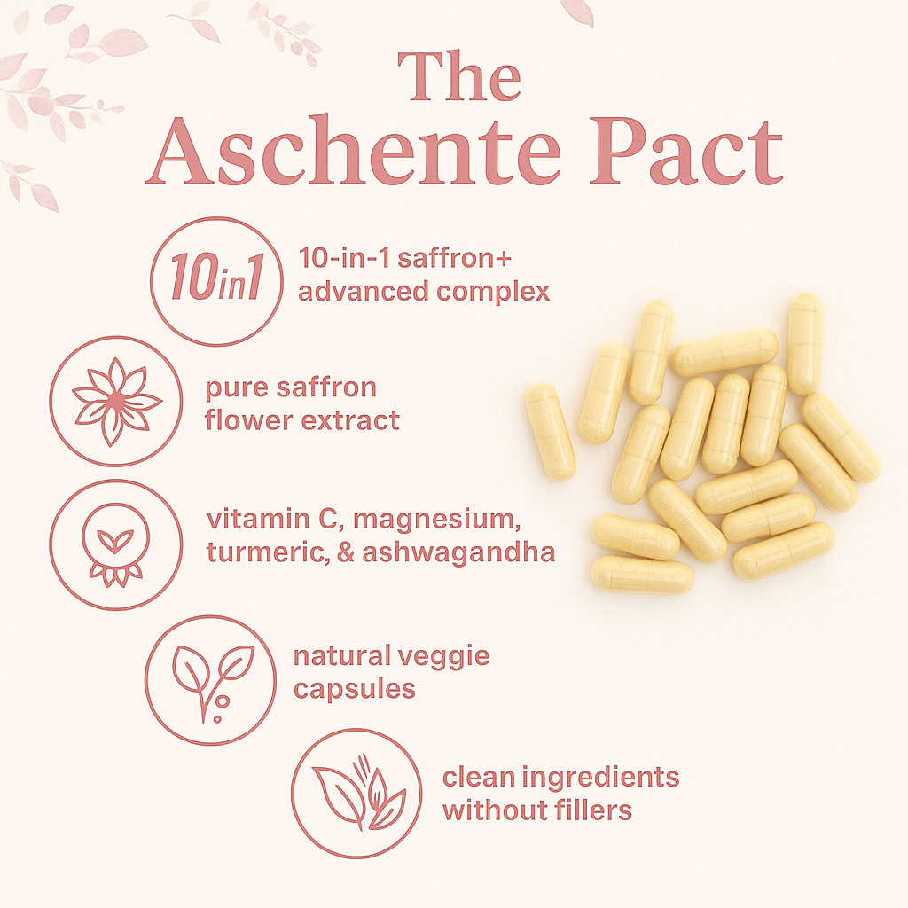 Aschenté - Saffron+ Capsules